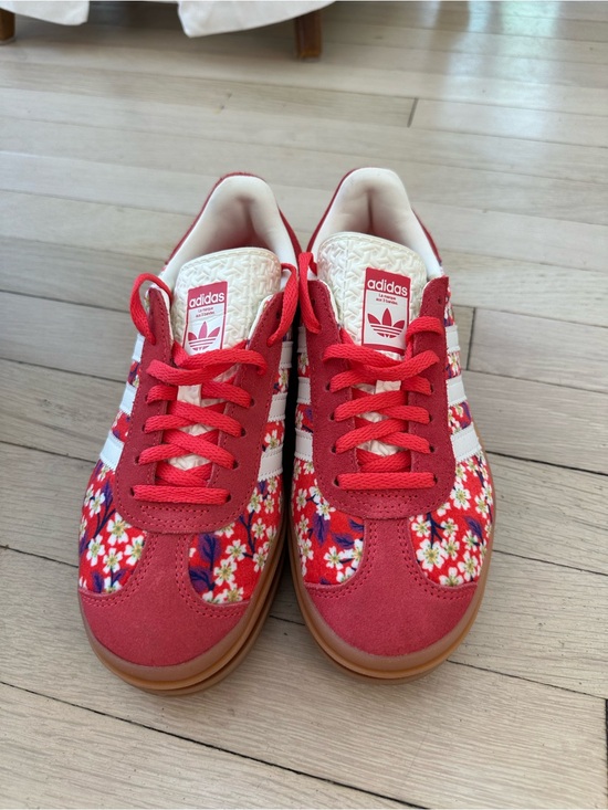 adidas Shoes - adidas Women’s Red Floral Sneakers
